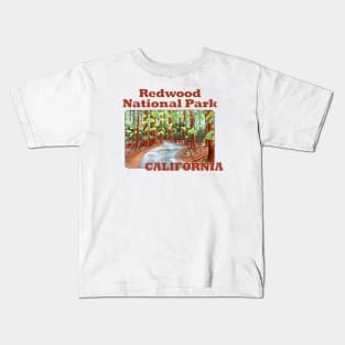 Redwood National Park, California Kids T-Shirt